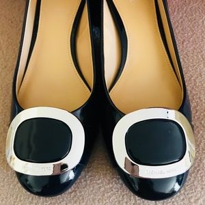 Michael Kors Pauline Flex Mid Pump Patent Leather